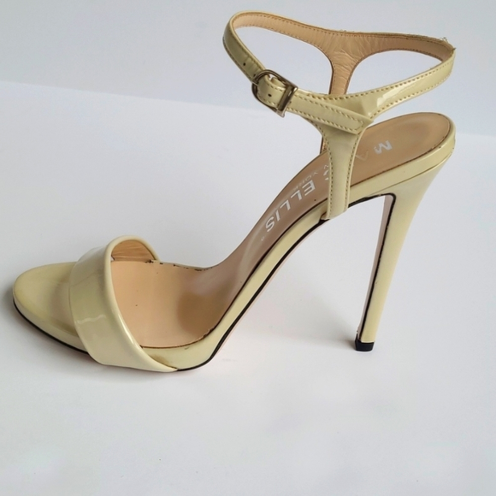 Marc Ellis New York Patent Leather Strap Sandal Heels
